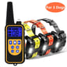 800m Waterproof Rechargeable Dog Training Collar With Remote Control 8