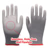 Black PU Coated AntiSlip Work Gloves For Gardening Automotive Repair And Machinery 4
