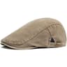 Vintage Washed Denim Newsboy Cap Retro Beret Painter Hat With Short Brim 3
