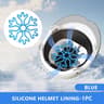 Flexible Silicone Motorcycle Helmet Inner Pad Breathable Comfort Liner 2