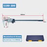 Precision Stainless Steel Digital Vernier Caliper LCD Display 9
