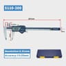 Precision Stainless Steel Digital Vernier Caliper LCD Display 5