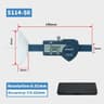 Stainless Steel Digital Tire Tread Depth Meter With LCD Display 2