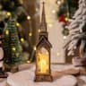 Festive Christmas LED Lantern Night Light With Santa And Snowman 2