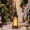 Festive Christmas LED Lantern Night Light With Santa And Snowman 4
