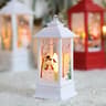 Vintage Christmas LED Lantern Lights With Santa Snowman And Reindeer 1