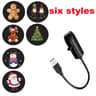 USB Christmas LED Projector Night Light With Santa And Reindeer Patterns 3