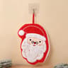 Cute Christmas Coral Fleece Hand Towel With Gingerbread And Snowman Designs 6