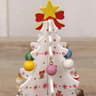 Mini Wooden Christmas Tree Tabletop Ornament For Festive Home Decor 0