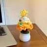 Handmade Crochet Christmas Tree Ornament For Cozy Holiday Tabletop Decor 5