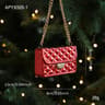 Cute Red And White Christmas Tree Hanging Ornaments For Festive Home Decor 5