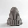 Cozy Unisex Rolled Edge Knit Beanie Hat For Winter Warmth 5