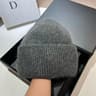 Cozy Korean Style Double Rolled Brim Knit Beanie For Winter Warmth 7