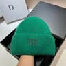 Cozy Korean Style Double Rolled Brim Knit Beanie For Winter Warmth 9
