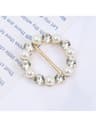 Elegant Pearl Rhinestone Waist Tightening Clips Decorative Clothing Pins For Women 3