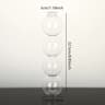 Colorful Glass Bubble Vase Creative Transparent Flower Holder For Modern Home Decor 1