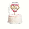 Happy Birthday Cake Topper Decorative Insert Pick For Party Cake Decorations 0