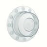 Bathtub Overflow Drain Cover With Suction Cups For Deeper Relaxing Baths 2