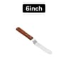 Stainless Steel Cake Icing Spatula With Wooden Handle  Professional Frosting Knife 412 Inch Options 5