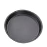 Nonstick Carbon Steel Pizza Baking Pan  Round Pizza Tray For Homemade Ovens 710 Inch 8