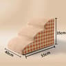 MultiLayer Pet Stairs With Cushion  Soft Climbing Steps For Dogs  Cats To Beds And Sofas 8