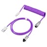 Premium Coiled Mechanical Keyboard Cable With USBC And Aviation Connector 11