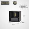 TRAZOS 12W PIR Motion Sensor LED Wall Light  IP65 Waterproof Indoor  Outdoor Sconce 4