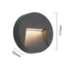 Universal Waterproof Outdoor LED Surface Mounted Wall Light  12V 220V Garage  Entrance Lamp 8