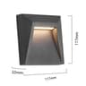 Universal Waterproof Outdoor LED Surface Mounted Wall Light  12V 220V Garage  Entrance Lamp 9