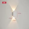 AeroBeam 18W Waterproof LED Wall Light For Modern Indoor And Outdoor Spaces 6