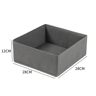 Foldable Nonwoven Fabric Clothing Storage Box For Wardrobe Organization 4
