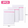 3 Piece Mesh Laundry Washing Bags For Delicate Clothes And Bra Protection 5