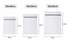 3 Piece Mesh Laundry Washing Bags For Delicate Clothes And Bra Protection 12