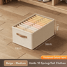 Large Capacity Foldable Oxford Fabric Closet Storage Basket With Handles 6