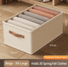 Large Capacity Foldable Oxford Fabric Closet Storage Basket With Handles 7