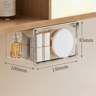 Clear Tilt Out Under Cabinet Drawer Organizer For Bathroom And Kitchen Storage 6