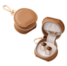 Portable Mini Jewelry Storage Box With Zipper And Hanging Strap For Travel 4