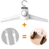 Smart Portable Foldable Clothes Dryer 110220V Electric Laundry And Shoe Tumble Dryer 5