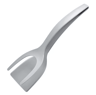 2 In 1 Nylon Grip Flip Tongs With Egg Spatula And Steak Turner Clamp 7