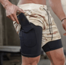 Camo Running Shorts For Men  2in1 QuickDry Gym  Fitness Jogging Shorts 8