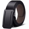 Luxury Genuine Leather Belt For Men  Quality Mens Automatic Buckle Belt With Metal Strap 6