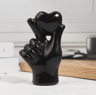 1 Pcs Hand Gesture Figurine Modern Minimalist Resin Home Decor Living Room Ornament And Valentines  3