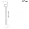 100Pcs Reusable Cable Ties  Hook And Loop Fastening Straps For Wire Organizers And MultiPurpose Cab 8