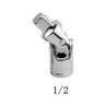 Swivel Universal Joint Air Impact Sockets For 14 38 And 12 Inch Drive Tools 7