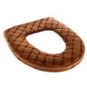 Plush Winter Warm Toilet Seat Cushion  Washable OShaped Toilet Lid Cover 1457 By 1732 In 6