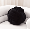 KnotSphere 9x9Inch Knotted Ball Throw Pillow  Plush Round Decorative Cushion For Sofa  Bedroom 6