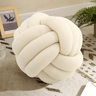 KnotSphere 9x9Inch Knotted Ball Throw Pillow  Plush Round Decorative Cushion For Sofa  Bedroom 7