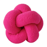 KnitCuddle 9x9Inch Braided Knot Throw Pillow  HandKnitted Plush Round Ball Cushion For Sofa  Bedroo 11