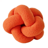 KnitCuddle 9x9Inch Braided Knot Throw Pillow  HandKnitted Plush Round Ball Cushion For Sofa  Bedroo 5