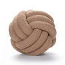 SunKnot 87x87Inch Handmade Knotted Plush Pillow  Yellow Round Decorative Cushion For Sofa  Home Dec 7